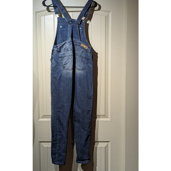 YMI Los Angeles USA Made Bib Overalls Blue Stretch Juniors Size 5 - Picture 14 of 14